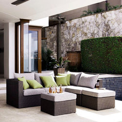 BORONIA MODULAR LOUNGE SETTING - Outdoor Lounge Sets