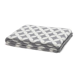 Eco Reversible Trellis Throw-Aluminum/Milk - Products