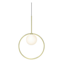 Pablo Designs - Pablo Designs Bola Halo Pendant - Pendant Lighting