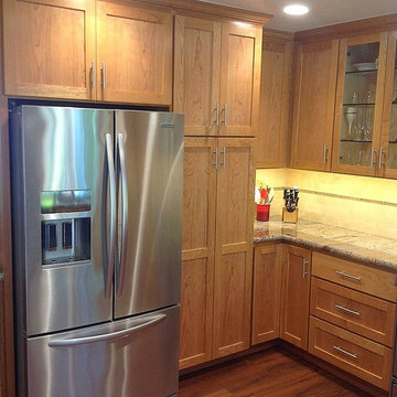 Shaker Style Cherry Cabinets Benicia, CA