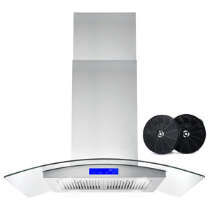 akdy 36 island mount range hood