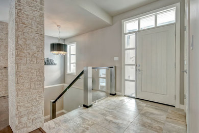 Transitional entryway photo in Other