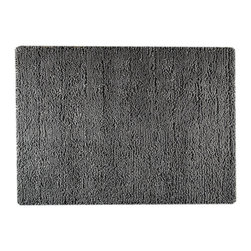 Mat The Basics - Mat The Basics Berber Dark Gray Shag Rug - Rugs
