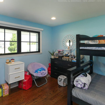 Black Windows in Colorful Bedroom - Renewal by Andersen New Jersey / NYC