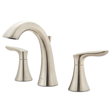 Pfister LG49-WR0 Weller 1.2 GPM Widespread Bathroom Faucet - - Brushed Nickel