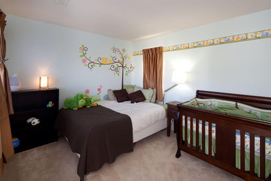 Elegant bedroom photo in San Francisco