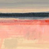 "Paynes Horizon IV" Painting Print on Wrapped Canvas, 60"x20"