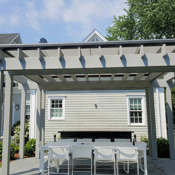 Retractable Pergola Awning Shade, Scarsdale NY