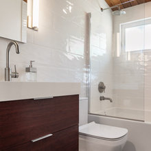 Nice big shiny white tile