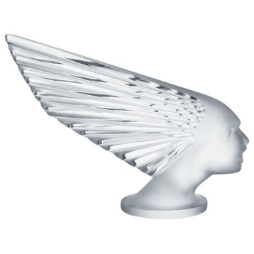 Lalique Victoire Paperweight Clear