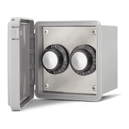 Double Surface Mount with Weatherproof Box (Includes 2 INF Input Regulators) - Outdoor Products