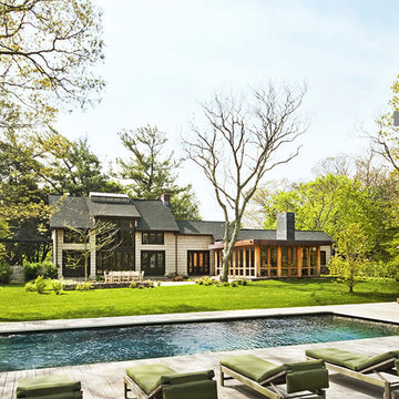 remodeled barn with addition