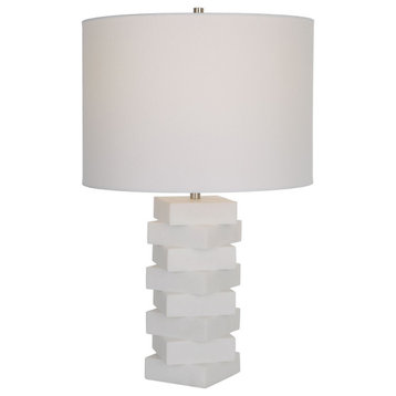 Ascent 1-Light Table Lamp, Brushed Nickel