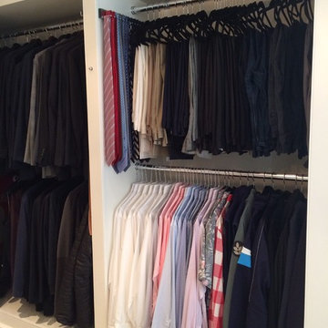 Master Closet Organization