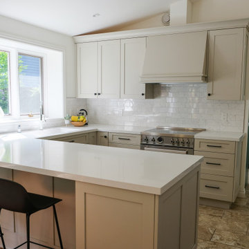 North Vancouver Transitional Kitchen and Laundry
