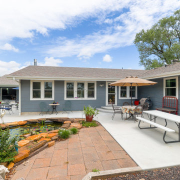 11th Street Detached Garage Build Before/Afters