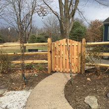 safety fencing back yard for Doggys