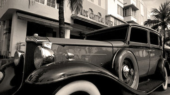 1932 Packard 443 Limo - Park Central Hotel - Miami Beach - Florida