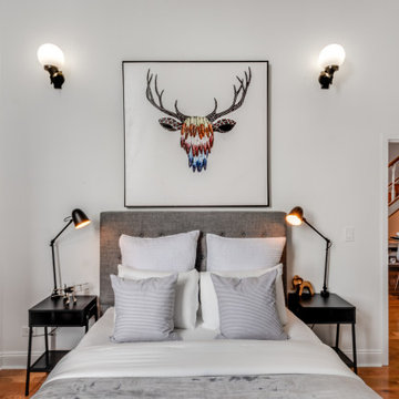 ABISHAI DESIGNS - Staging Project - 1 BR with Loft Clinton Hill, Brooklyn NY