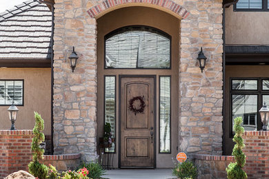 Traditional exterior home idea in Salt Lake City