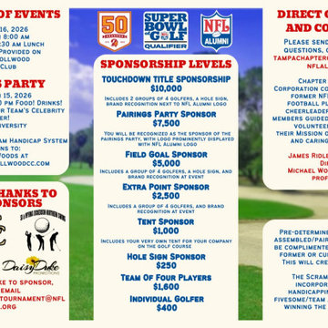 AXIA Championship Impact Series: NFL Alumni Qualifier