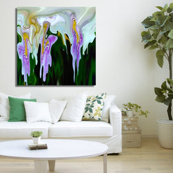 My art on wall - part 2 - JOURNEY square - Artwork