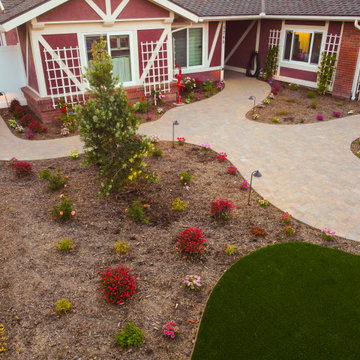 Ranch Style Home Front Yard