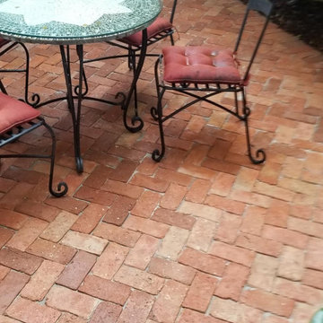 Back Patio Clay Paver