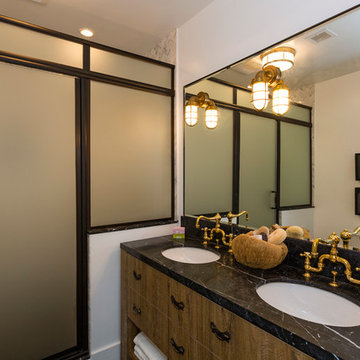 California Beach Cottage Bathroom