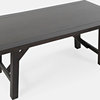 American Rustics Trestle Dining Table - Natural