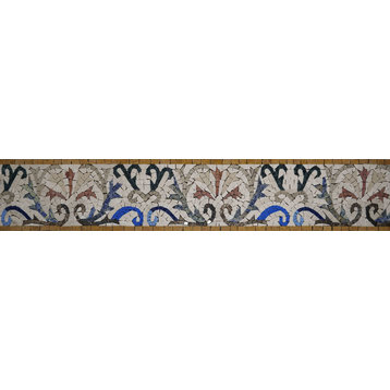 Mosaic Tile Patterns - Ayten, 12" X 6"