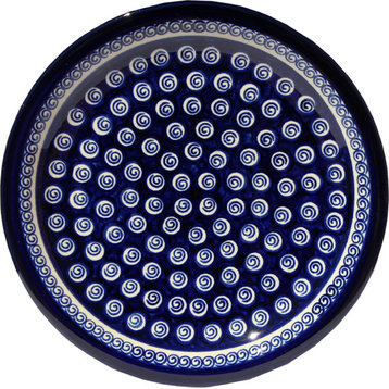 Polish Pottery Dinner Plate, Pattern Number: 174A