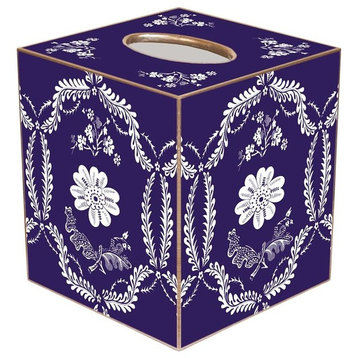 TB1154 - Purple Provencial Tissue Box Cover