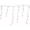 100 Count Mini Icicle Christmas Lights 3.5 ft Wire