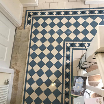 Victorian floor tiling
