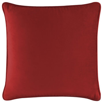 Sparkles Home Coordinating Pillow, Red Velvet, 20x20
