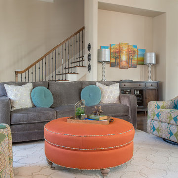 Dallas Townhome Living & Dining