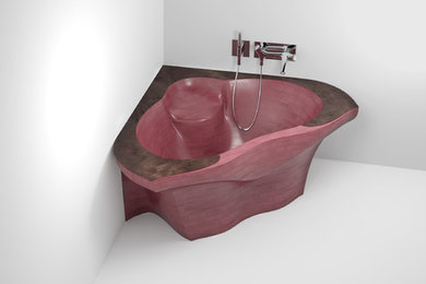 Ванна из амаранта "Брианна" | Wooden bathtub "Brianna" (amaranth)