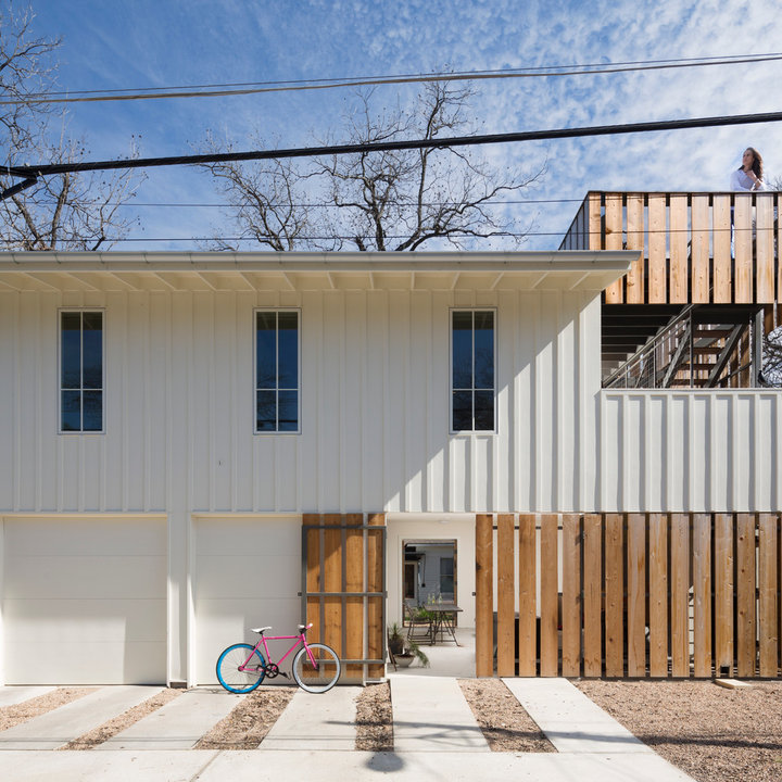 75 Apartment Exterior Ideas You'll Love - March, 2026 | Houzz - Sleek Apartment Exterior Renovation Ideas