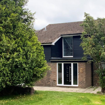 Extension over Garage and Facade Changes Chichester