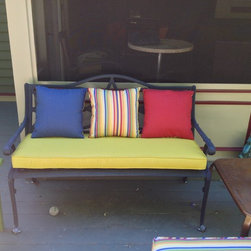 Sun Room and Patio Cushion Covers - Outdoor Cushions And Pillows
