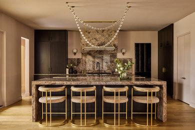 Example of a trendy kitchen design in Other