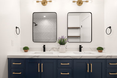 Inspiration for a modern home design remodel in San Francisco