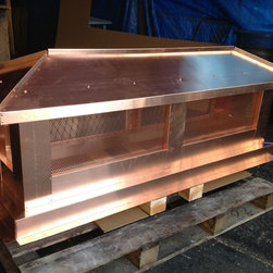 Copper Chimney Caps, Shrouds and Pots - Products