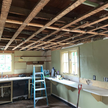Colonial Era Cape Full Kitchen Remodel