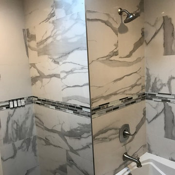 White Carrera Bathroom | Staten Island, NY