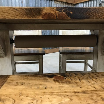 Kids Trestle Style Craft + Dining Table