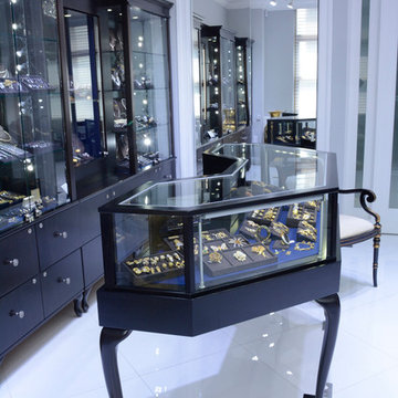 Queen Anne Display Cases