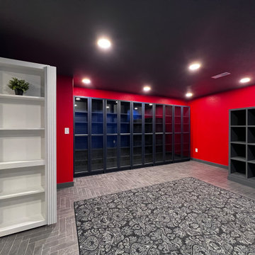Fernandez Custom Basement Design and Finish
