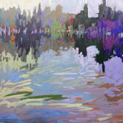 DEEP REFLECTIONS  36 x 36 oil on wood - Products